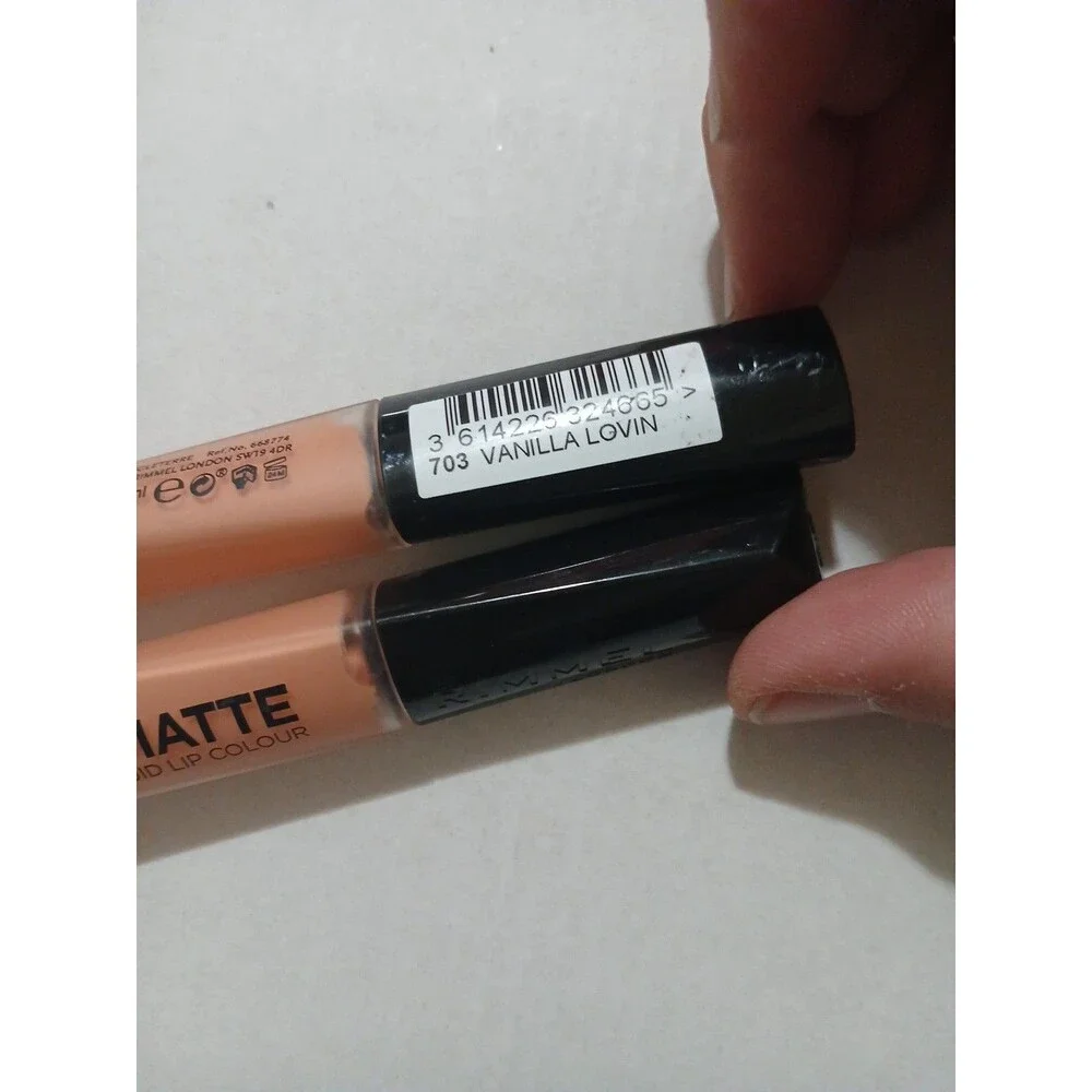 2-Pack Rimmel London Stay Matte Liquid Lip Colour #703 Vanilla Lovin